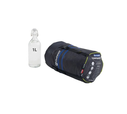 Спальний мішок Outwell Companion 215 × 80 см, синій