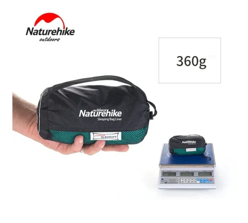 Вкладиш для спального мішка Naturehike NH17N002-D, світло-блакитний