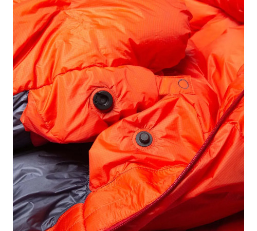 Спальний мішок ME Kryos Down REG LZ Cardinal Orange ME-005941.01252.Reg LZ