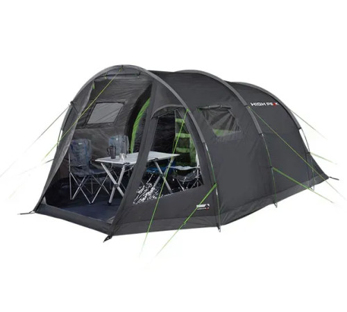 Намет пʼятимісний High Peak Torri 5.0, 455 х 320 х 190 см, сіро-зелений