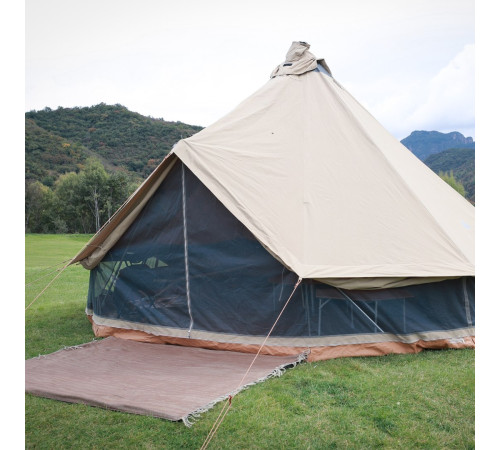 Намет садовий KING CAMP 400 х 400 см, коричневий