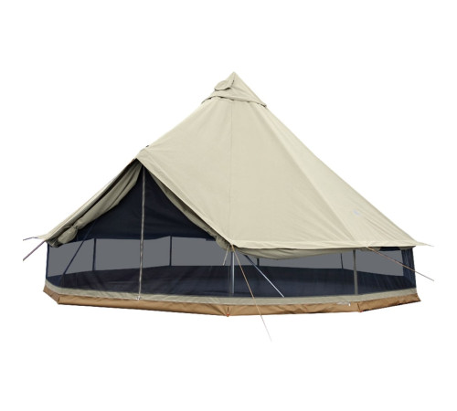 Намет садовий KING CAMP 400 х 400 см, коричневий