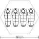 Кемпінговий намет vidaXL 93033