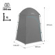 Намет санітарний NILS CAMP NC3025 XL, 120 х 120 х 210 см, сірий