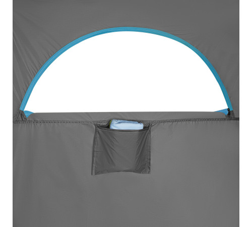 Намет санітарний NILS CAMP NC3025 XL, 120 х 120 х 210 см, сірий