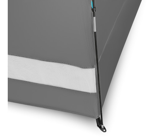 Намет санітарний NILS CAMP NC3025 XL, 120 х 120 х 210 см, сірий