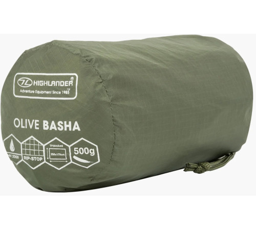 Тент Highlander Basha Shelter Olive (MA100-OG) Тент Highlander Basha Shelter Olive (MA100-OG)
