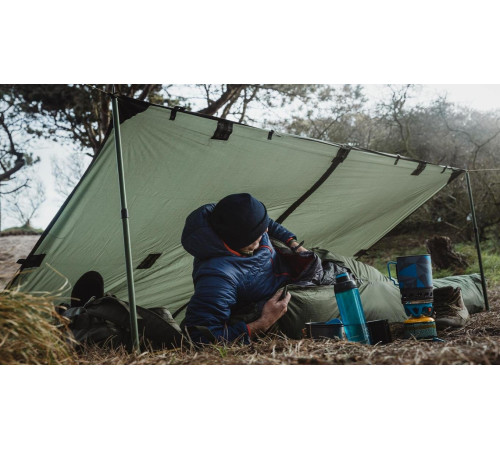 Тент Highlander Basha Shelter Olive (MA100-OG) Тент Highlander Basha Shelter Olive (MA100-OG)