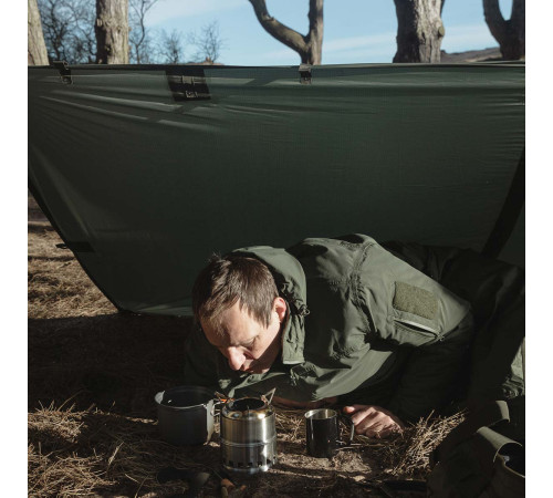 Тент Highlander Basha Shelter Olive (MA100-OG) Тент Highlander Basha Shelter Olive (MA100-OG)