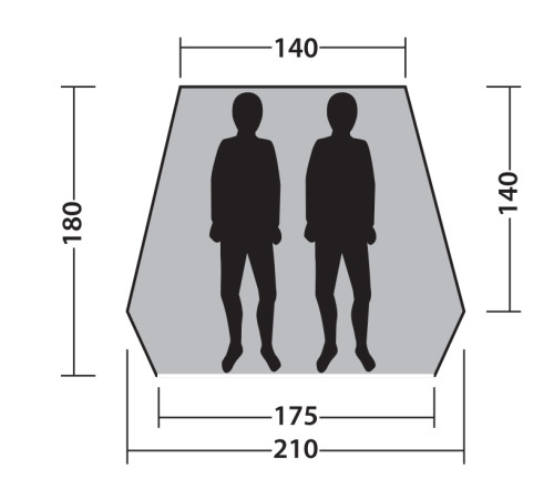 Намет пляжний Outwell Beach Shelter Compton Blue (111230) Намет пляжний Outwell Beach Shelter Compton Blue (111230)