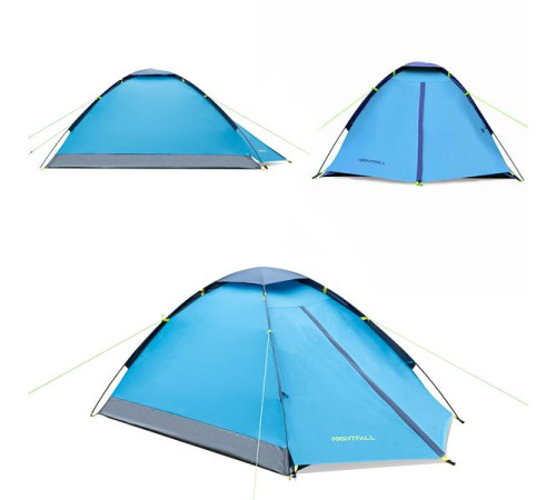Намет для кемпінгу NILS CAMP NIGHTFALL NC6033 блакитний Намет для кемпінгу NILS CAMP NIGHTFALL NC6033 блакитний