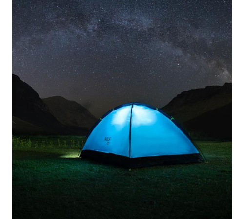 Намет для кемпінгу NILS CAMP NIGHTFALL NC6033 блакитний Намет для кемпінгу NILS CAMP NIGHTFALL NC6033 блакитний