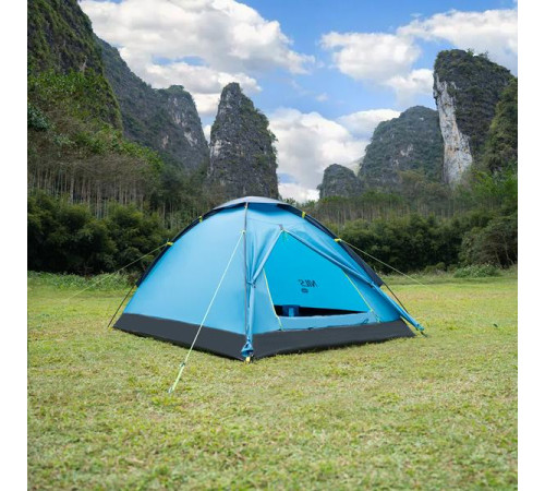 Намет для кемпінгу NILS CAMP NIGHTFALL NC6033 блакитний Намет для кемпінгу NILS CAMP NIGHTFALL NC6033 блакитний