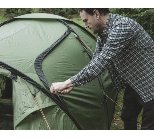 Намет тримісний Easy Camp Lomsdal 3, 360 х 130 х 200 см, зелений