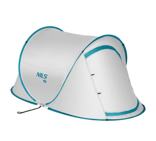 Намет двомісний саморозкладний NILS CAMP NC3743, світло-сірий