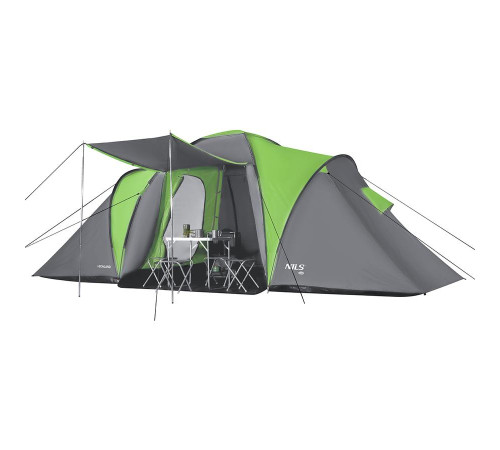 Кемпінговий намет NILS CAMP NC6031 HIGHLAND сіро-зелений