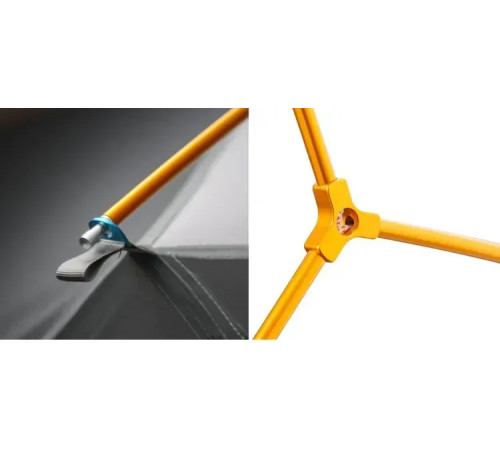 Намет одномісний 3F UL Gear Floating cloud 15D, сірий