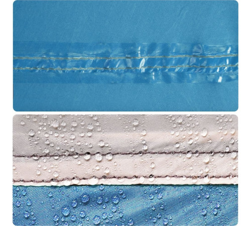 Намет для душу, туалету, роздягальні VidaXL, водонепроникний, синій