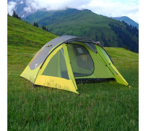 Намет кемпінговий NILS CAMP DISCOVERY NC6006 зелено-сірий
