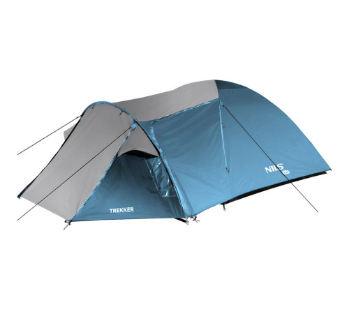 Намет кемпінговий NILS CAMP NC6012 TREKKER сіро-блакитний