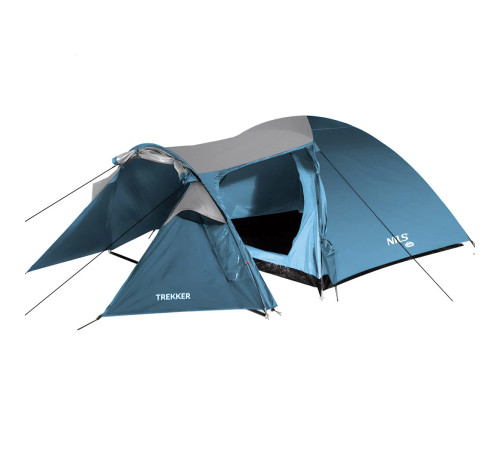 Намет кемпінговий NILS CAMP NC6012 TREKKER сіро-блакитний