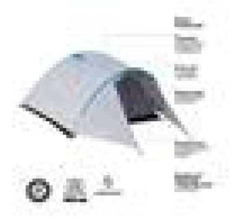 Намет NC6013 NILS CAMP сірий