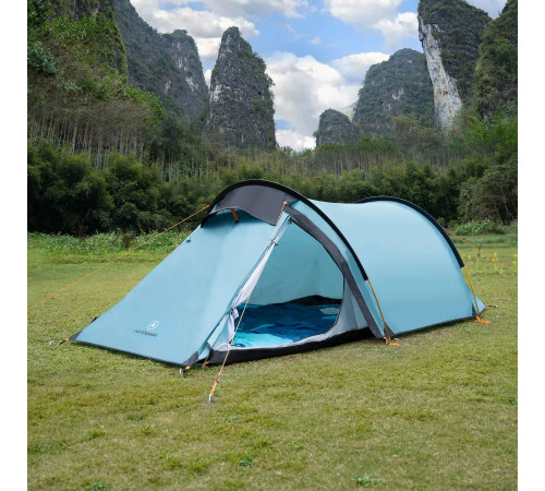 Намет кемпінговий NILS CAMP NC6003 NORTH PEAK блакитний