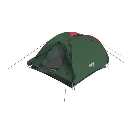 Кемпінговий намет NILS CAMP NC6013 ROCKER червоно-зелений Кемпінговий намет NILS CAMP NC6013 ROCKER червоно-зелений