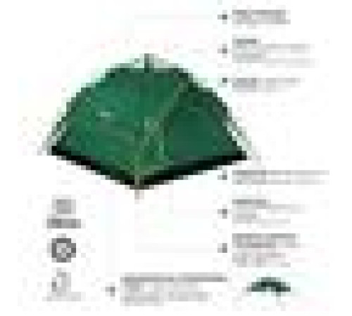 Намет NC7819 NILS CAMP зелений