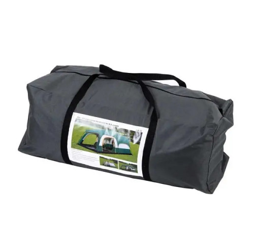 Намет кемпінговий на 6-8 осіб LU006, 380 х 260 х 190 см з тентом, зелений