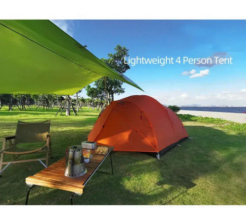 Намет чотиримісний 3F UL Gear QingKong 4, оранжевий