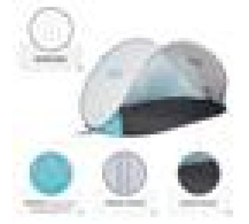 Пляжний намет NC3174 LIGHT NILS CAMP сірий