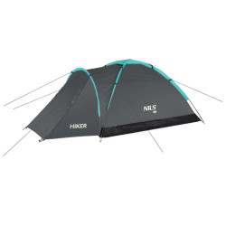 Намет кемпінговий двомісний NILS CAMP NC6010 HIKER, сірий