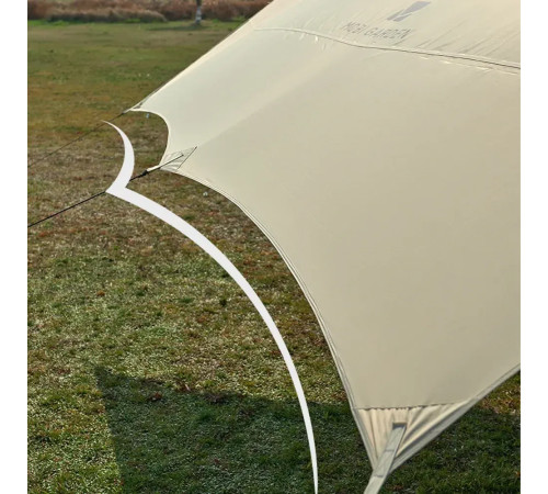 Тент кемпінговий Mobi Garden D250 NX23680010, бежевий