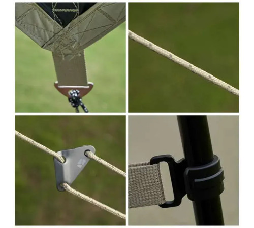 Тент кемпінговий Mobi Garden D250 NX23680010, бежевий