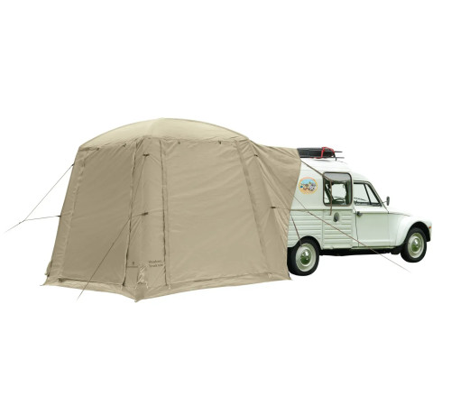 Намет чотиримісний Ferrino Wander Trunk Sand, 275 × 240 × 275 см, бежевий