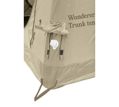 Намет чотиримісний Ferrino Wander Trunk Sand, 275 × 240 × 275 см, бежевий