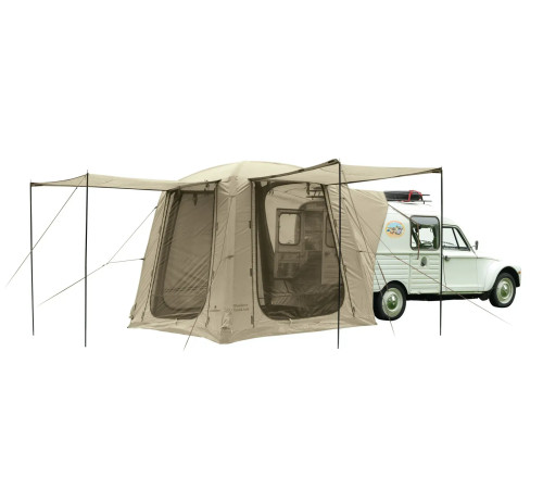 Намет чотиримісний Ferrino Wander Trunk Sand, 275 × 240 × 275 см, бежевий