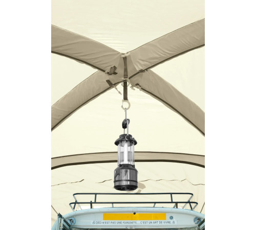 Намет чотиримісний Ferrino Wander Trunk Sand, 275 × 240 × 275 см, бежевий