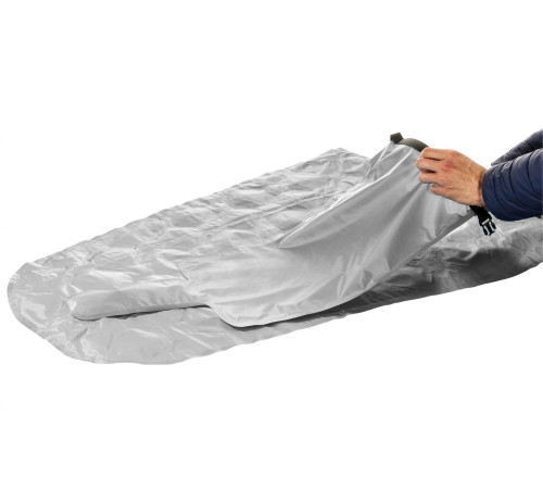 Килимок надувний Ferrino Air Warm Mat 78248OII 195x58 см, сірий Килимок надувний Ferrino Air Warm Mat 78248OII 195x58 см, сірий