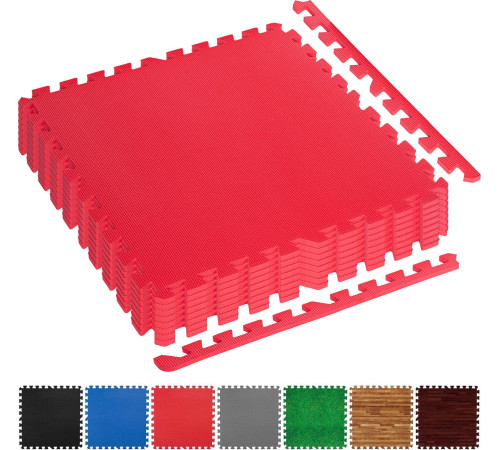 Килимок Movit RED PUZZLE для домашнього тренажерного залу Килимок Movit RED PUZZLE для домашнього тренажерного залу