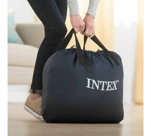 Матрац надувний INTEX 64450 236x152x86/46 см - блакитний Матрац надувний INTEX 64450 236x152x86/46 см - блакитний