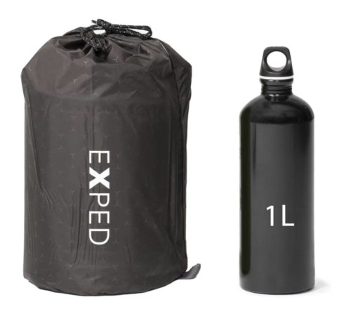 Килимок надувний Exped Dura 8R M 183 х 52 х 9 см - сірий