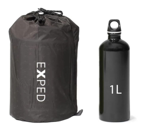 Килимок надувний Exped Dura 8R M 183 х 52 х 9 см - сірий