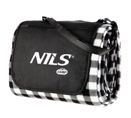 Килимок для пікніка NILS CAMP NC2311 200 x 200 см, чорно-білий
