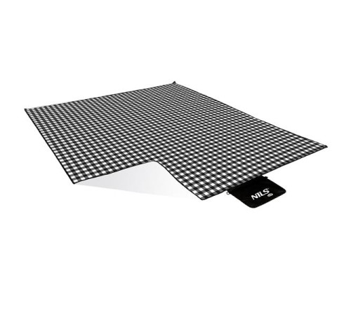 Килимок для пікніка NILS CAMP NC2311 200 x 200 см, чорно-білий