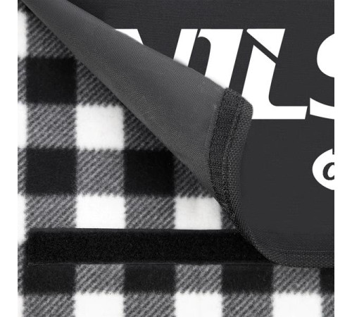 Килимок для пікніка NILS CAMP NC2311 200 x 200 см, чорно-білий