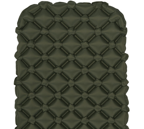 Килимок надувний Highlander Nap-Pak Inflatable Sleeping Mat XL AIR073-OG 195x60 см, оливковий Килимок надувний Highlander Nap-Pak Inflatable Sleeping Mat XL AIR073-OG 195x60 см, оливковий