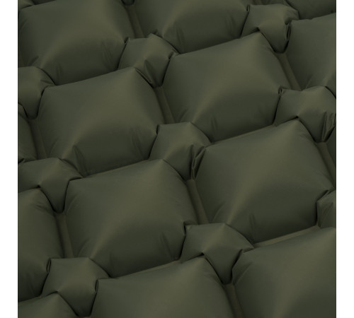 Килимок надувний Highlander Nap-Pak Inflatable Sleeping Mat XL AIR073-OG 195x60 см, оливковий Килимок надувний Highlander Nap-Pak Inflatable Sleeping Mat XL AIR073-OG 195x60 см, оливковий