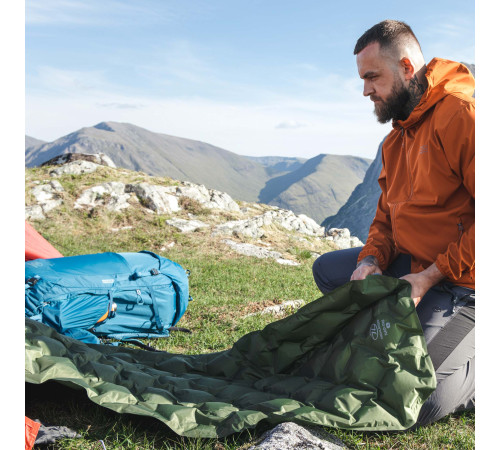 Килимок надувний Highlander Nap-Pak Inflatable Sleeping Mat XL AIR073-OG 195x60 см, оливковий Килимок надувний Highlander Nap-Pak Inflatable Sleeping Mat XL AIR073-OG 195x60 см, оливковий